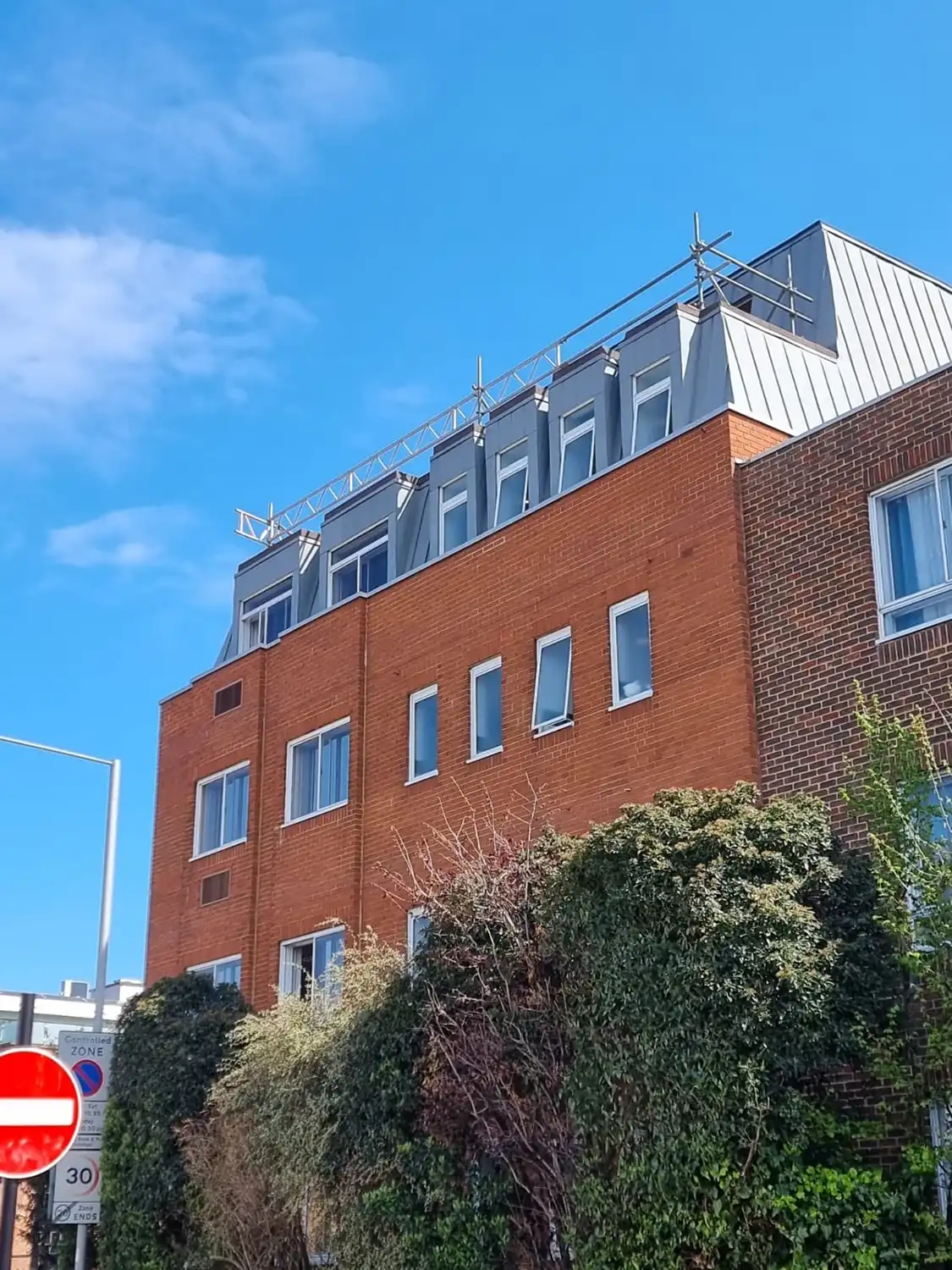 Doff clean all brickwork
