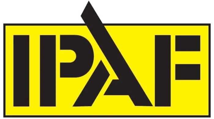 A black and yellow logo with the words apif.